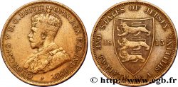 JERSEY 1/12 Shilling Georges V / armes du Baillage de Jersey 1913