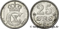 DANEMARK 25 Ore monogramme de Christian X roi du Danemark 1919 Copenhague