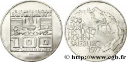 AUTRICHE 100 Schilling 900e anniversaire de la forteresse du Hohensalzburg 1977 