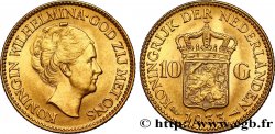 PAYS-BAS 10 Gulden 4e type Wilhelmina 1933 Utrecht