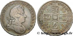 GRANDE-BRETAGNE - GEORGES Ier Demi-couronne 1723 Londres