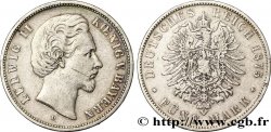 GERMANY - BAVARIA 5 Mark Louis II 1875 Munich
