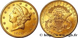 ÉTATS-UNIS D AMÉRIQUE 20 Dollars or Liberty , avec In God we trust 1904 Philadelphie
