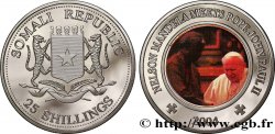 SOMALIA 25 Shillings Nelson Mandela rencontre Jean-Paul II 2004