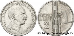 ITALIE Bon pour 2 Lire (Buono da Lire 2) Victor Emmanuel III / faisceau de licteur 1924 Rome - R