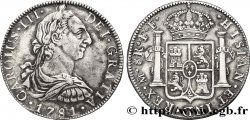 MEXIQUE 8 Reales Charles III d’Espagne 1781 Mexico