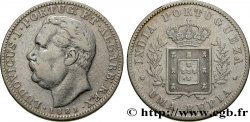 INDE PORTUGAISE 1 Roupie Louis Ier (Luis) 1881  TTB