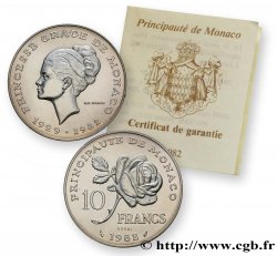 MONACO Essai de 10 Francs princesse Grace de Monaco 1982 Paris