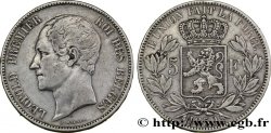 BELGIQUE 5 Francs Léopold Ier 1850 