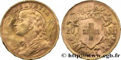 SVIZZERA  20 Francs or  Vreneli  1935 Berne