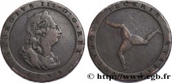 ISLE OF MAN 1/2 Penny Georges III 1798 