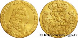 PORTUGAL 1/2 Escudo Or (800 Reis) Jean V 1749 Lisbonne