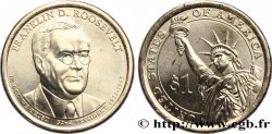 ÉTATS-UNIS D AMÉRIQUE 1 Dollar Franklin Delano Roosevelt tranche B 2014 Philadelphie