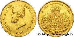 BRÉSIL 5.000 Reis Pierre II 1855 Rio de Janeiro