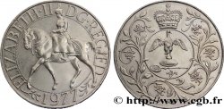 REINO UNIDO 25 New Pence jubilé d’argent d’Elisabeth II 1977