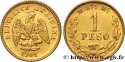 MEXIQUE 1 Peso OR 1901 Mexique