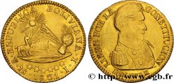 BOLIVIE 1 Scudo Simon Bolivar 1831 Potosi