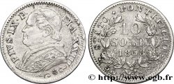 VATIKANSTAAT UND KIRCHENSTAAT 10 Soldi (50 Centesimi) 1868 Rome