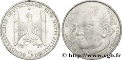 DEUTSCHLAND 5 Mark / Gustav Stresemann 1978 Munich