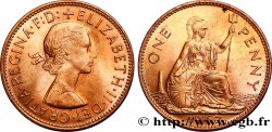 ROYAUME-UNI 1 Penny Elisabeth II/ Britannia 1967 Londres