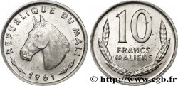 MALI 10 Francs Maliens cheval 1961 Paris