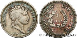ITALY - KINGDOM OF TWO SICILIES 1 Lira Joachim Murat 1813 Naples