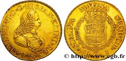 SPANISH AMERICA - FERDINAND VI Huit escudos en or 1758 Nuevo Reino