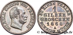 GERMANY - PRUSSIA 1 Silbergroschen Guillaume Ier 1868 Francfort