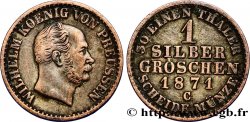 GERMANY - PRUSSIA 1 Silbergroschen (1/30 Thaler) Guillaume 1871 Francfort - C
