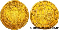 GRANDE-BRETAGNE - COMMONWEALTH 10 shillings ou double crown 1651 