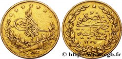 TÜRKEI 100 Kurush en or Sultan Sultan Abdülaziz AH 1277, An 2 1861 1901 Constantinople