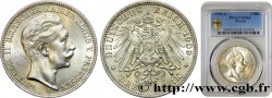 GERMANY - PRUSSIA 3 Mark Guillaume II 1909 Berlin