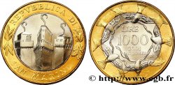 SAINT-MARIN 1000 Lire les trois tours / colombes 2001 Rome SPL