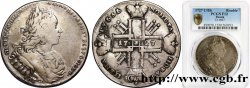 RUSSIE - PIERRE II Rouble 1727 Moscou