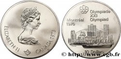 CANADá
 10 Dollars JO Montréal 1976 “skyline” de Montréal 1973 