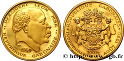 GABUN Essai de 100 Francs Or Léon Mba 1960 Paris fST