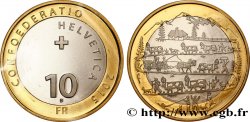 SUISSE 10 Francs La désalpe 2015 Berne