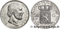PAYS-BAS 2 1/2 Gulden Guillaume III 1870 Utrecht