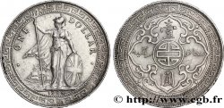 ROYAUME-UNI 1 Dollar Britannia 1908 Bombay