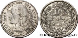 PAYS-BAS 10 Cents Wilhelmina 1897 Utrecht