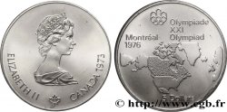 KANADA 5 Dollars JO Montréal 1976 carte de l’Amérique du Nord 1973 