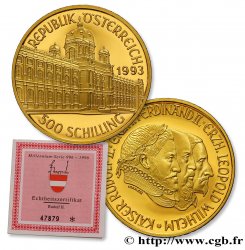 AUSTRIA 500 Schilling Rudolf II 1993 