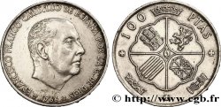 SPAIN 100 Pesetas Francisco Franco (1966 dans les étoiles) 1966