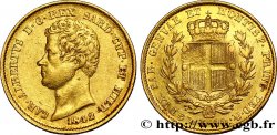 ITALIE - ROYAUME DE SARDAIGNE 20 Lire Charles-Albert 1842 Gênes
