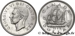 CANADá
 1 Dollar Georges VI / voilier “Matthew” 1949 