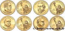 ESTADOS UNIDOS DE AMÉRICA Lot de quatre monnaies présidentielles 2012 2012 Philadelphie - P