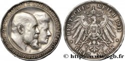 ALEMANIA - WURTEMBERG 3 Mark Guillaume II et Charlotte 1911 Stuttgart
