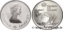 CANADA 5 Dollars Proof JO Montréal 1976 plongeon 1975 