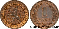 NIEDERLANDE 1 Cent lion couronné 1878 Utrecht