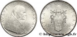 VATICAN AND PAPAL STATES 500 Lire Paul VI an III  1965 Rome